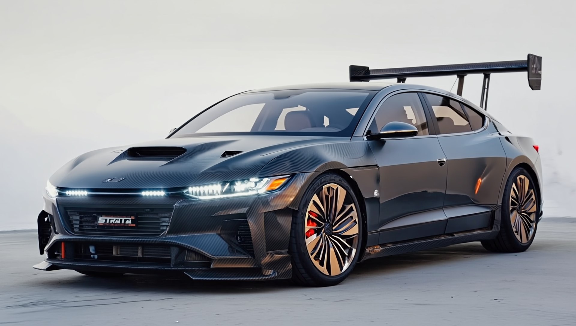 STRATA / 7 Performance, matte black with aero kit